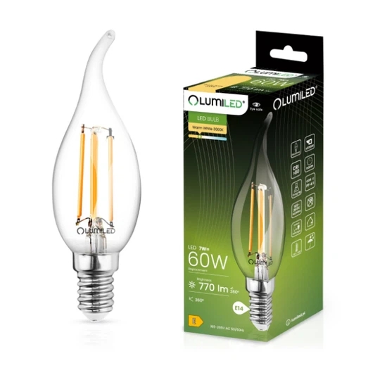 Żarówka LED Świeczka Dekoracyjna E14_1